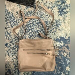 Elegant Beige Crossbody Bag